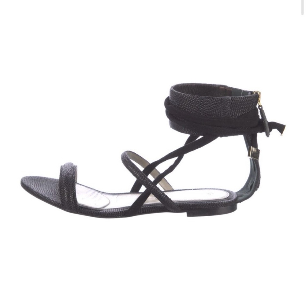Jason Wu Black Strappy Sandals